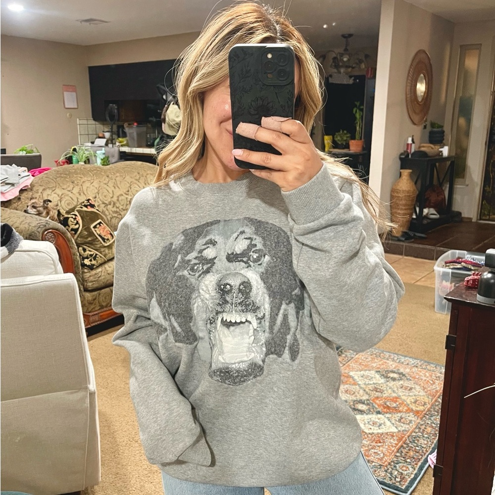 Givenchy | Unisex Rottweiler Crewneck Sweatshirt Size: Large